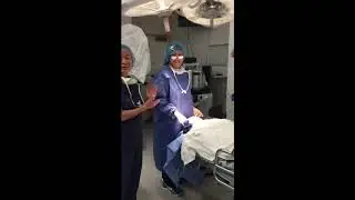 A shout-out to my all women operating room team