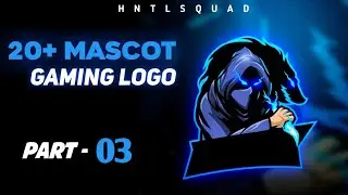[2020]Top 20 Mascot Gaming logo Pack Without Text | Logo like Tacaz Scout Mortal |#03