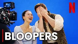 Bridgerton Season 4 cast having fun behind the scenes 😂 Photos, videos and bloopers!