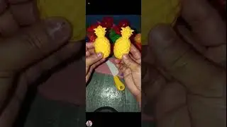 🍌HERES YOUR ORDER FRUITS AND VEGETABLES ASMR CUTTING🥭🍍🍒🍑🍓🤯#toys#cuttingasmr#foodcutting#foodtoys