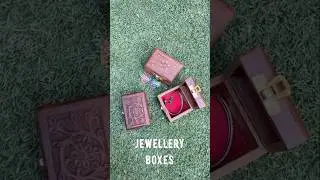 Beautiful jewelry boxes for your girlies✨🤍