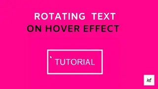 Rotating Text on Hover