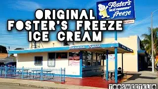 Visiting the ORIGINAL Foster's Freeze Ice Cream Location in Los Angeles Since 1946!