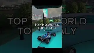 TOP 140 WORLD!🎉 | TOP 3 ITALIA!🎉| week 34 | spinning on ice - 16.502 #shorts #trackmania