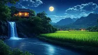 Peaceful Night 🌓 Healing of Stress,Anxiety and Depressive States,Relaxing ,Overthinking Sleep 8