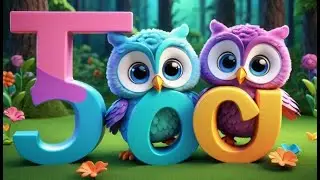 Three Baby Owls Learn A to Z | Alphabet Learning and Animal Song for Kids | Nursery Rhymes and Baby