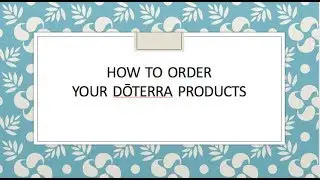 doTERRA One Time Order vs. Loyalty Rewards Order