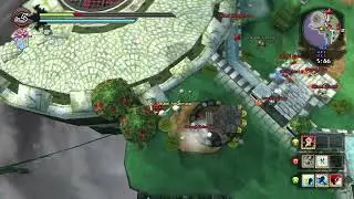 Happy Wars: Resurrection - Noble vs Okami Bot Battle (Ketchup Avenue)