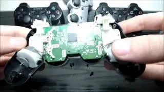 разборка геймпада sony ps3