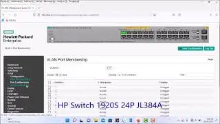 HP Switch 1920S  24P JL384A