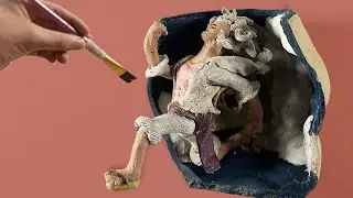 Sculpting Gear 5 Luffy With Clay (One Piece Fans Don&rsquo;t Hate Me)