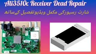How to Repair ali 3510c dead card | Ali 3510c Receiver dead card repair . Urdu/ Hind/ Ameer tv