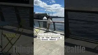 Have you been on the Seattle Great Wheel on the Seattle Waterfront yet? #exploreseattle #seattle