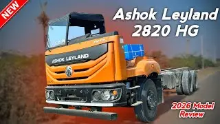 नया 10 चक्का ट्रक 🔥 Ashok Leyland 2820 HG AC Review 2026 | Price, Mileage, Specs | STAR RIDES