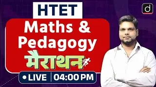 HTET Level-1 & 2 | Maths & Pedagogy | PYQs Marathon | Drishti Teaching Exams