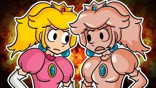 Peach Meets Pink Gold Peach
