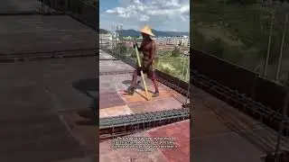 A Clever Technique for Aligning Steel Rebar