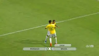 Melhores momentos de Brasil Sub-15 2 x 1 Paraguai