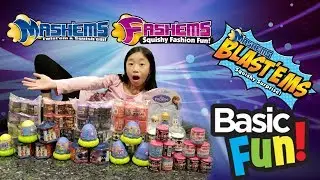 FULL SETS OF MASH'EMS, FASH'EMS, BLAST'EMS, HATCH'EMS BY BASICFUN! TOYS PART ONE