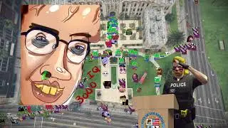 [04-15-21] MOONMOON - NoPixel cop POV powergaming all animations Part: 1