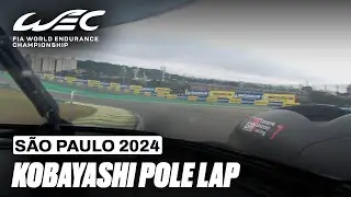Kamui Kobayashi Onboard Pole Lap Toyota Hypercar ⚡️ I 2024 Rolex 6 Hours of S&atilde;o Paulo I FIA WEC
