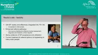 Reducing the Impact of Anxiety in Later Life: Nurse-led Innovation in General Practice - Danny Hills