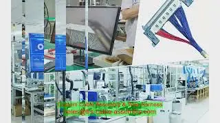 Amphenol Sine wire harness custom USB C 1 Zinc Alloy Metal Shell HDMI Cable 4K 2.0 3D