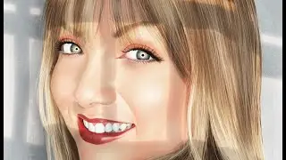 Digital Portrait @luciapueblamua (Speed Painting)