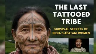 Tattoos of Survival & Fish-Rice Farms: The Lost World of India's Apatani Tribe#india #upsc #facts 