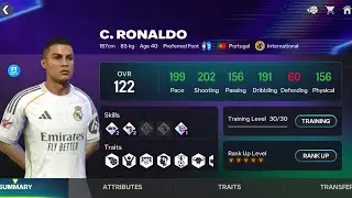 Cristiano Ronaldo 117 Full story,rank to 122,train and skill points #fcmobile26 #fifamobile #cr7 