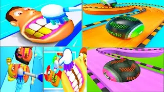 Teeth Runner! | Going Bolls - All Level Gameplay Android,iOS NEW APK GAMES