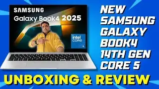 Samsung Galaxy Book4 Core 5 14th Gen 2025 🔥 Unboxing & Review 🔥 Best Laptop Under Rs- 60000