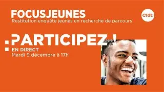 Restitution enquête focus jeunes en recherche de parcours (NEETs)