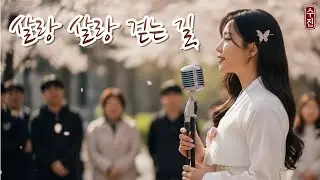 걷기 운동이 즐거워지는 마법의 노래 '살랑살랑 걷는 길' 💖 (가사 포함 / ▶ 반복듣기)