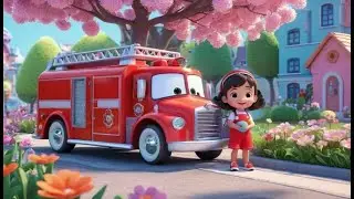Oops! Tiny Firetruck Took a Nap | Nursery Rhymes for Kids & Baby Songs