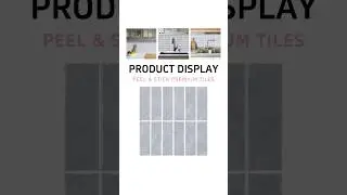 Peel and stick premium grey marble tiles#vividtiles#peelandsticktile#homedecor#peelandstick