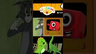 shorts | YouTube shorts | respect | Numberblocks Fun with Tom the cat.#viral