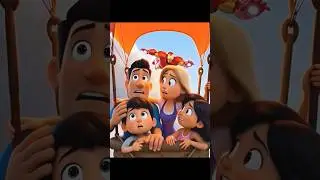 Hot Air Balloon Accident 😱 | Iron Man Saved Family | Cartoon Story in Hindi