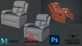 Create a Realistic Sofa in Maya Basic To Advance Tutorial Part 2