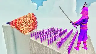 100x SAMURAI + GIANT vs EVERY GOD - Totally Accurate Battle Simulator TABS
