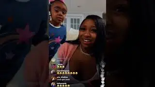 reginae carter and reign host a talent show on Instagram live