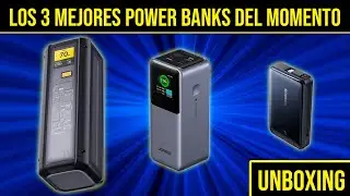 🔋 BASEUS Nomos vs UGREEN Nexode vs XIAOMI P03 HyperCharge: &iquest;mejor power bank 2025?📦UNBOXING📦