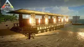 How to build a dock in Ark Mobile|Ark Tutorial ep1