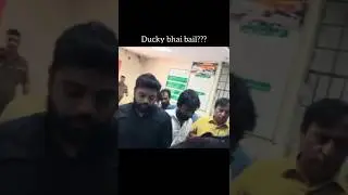 Ducky Bail from court 😳??#rajabfamily #newvlog #duckybhai #duck #rajabvlog #youtubevideo #shorts
