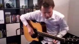 Acoustic guitar piece in Open D tuning