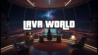 Quiet Watch Over the Lava World 🌋 Ambient Sci-Fi Focus Music for Deep Work (90 Minutes)