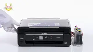 Установка СНПЧ на МФУ Epson Expression Home XP-322