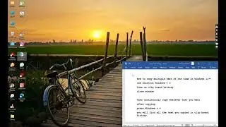 Copy Multiple Text At One Time In Windows | Windows 11 New Feature..