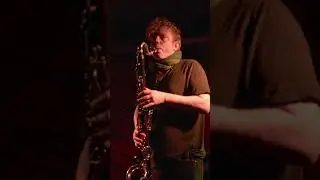 Bass clarinet live on stage