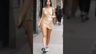 😱 Watch This Model Walk Like a Runway Star &ndash; Street Edition | Shorts